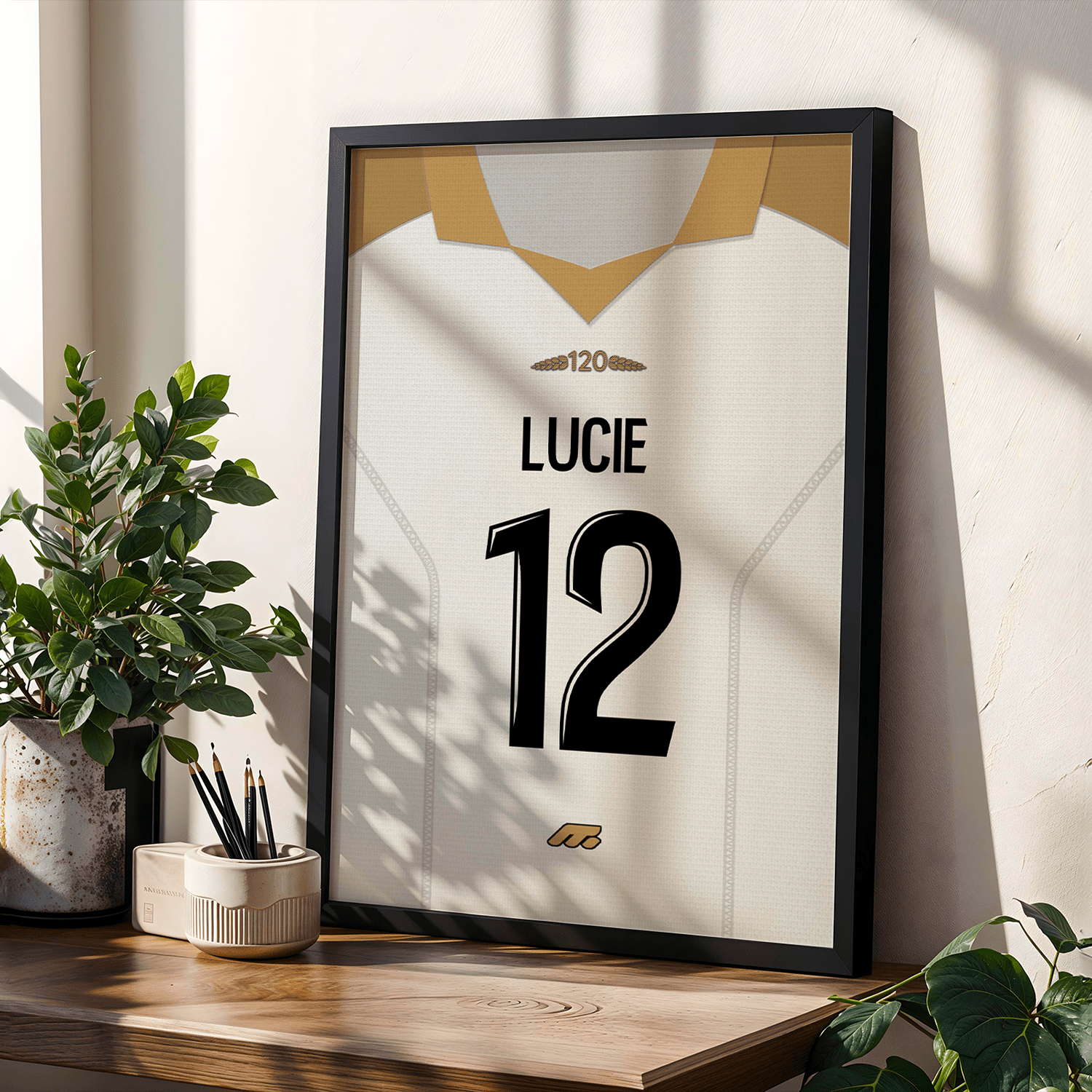 Affiche LENS football personnalisable à imprimer