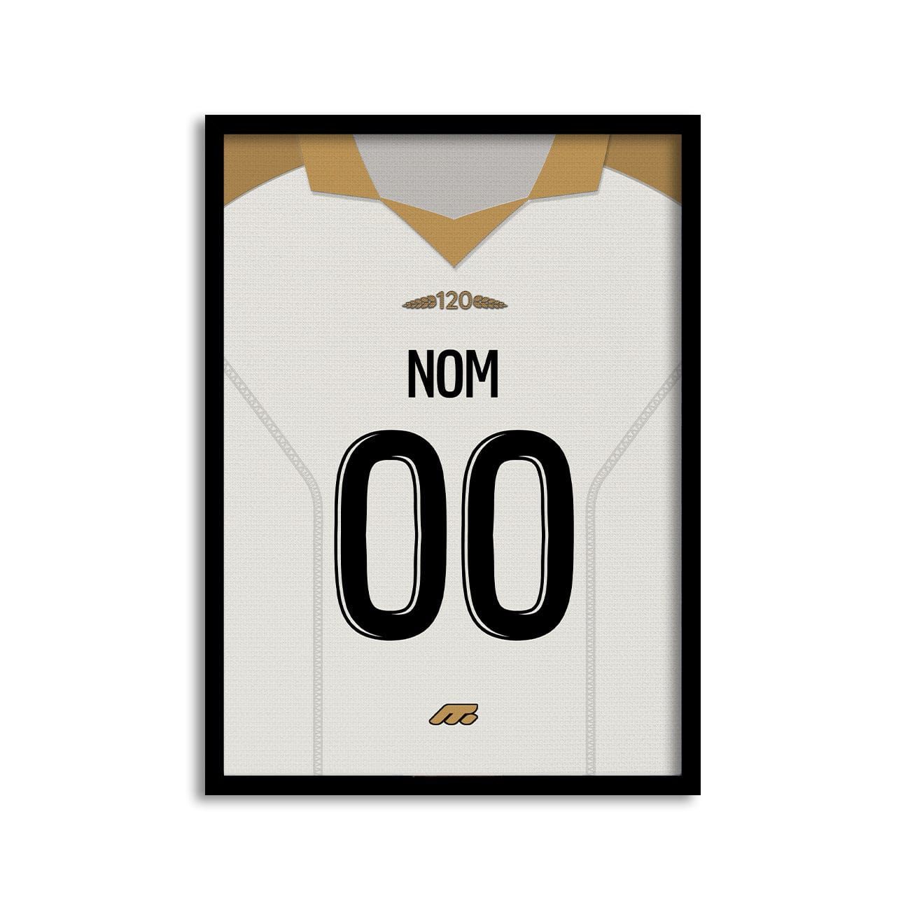 Affiche LENS football personnalisable à imprimer