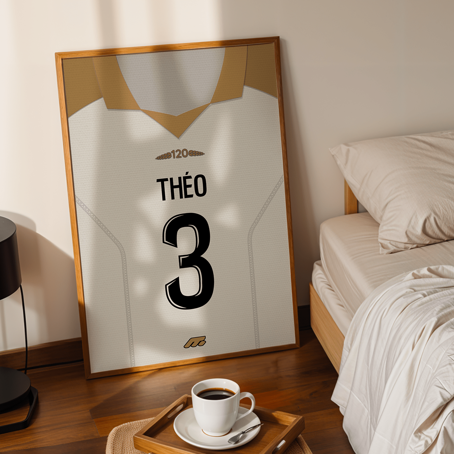 Affiche LENS football personnalisable à imprimer