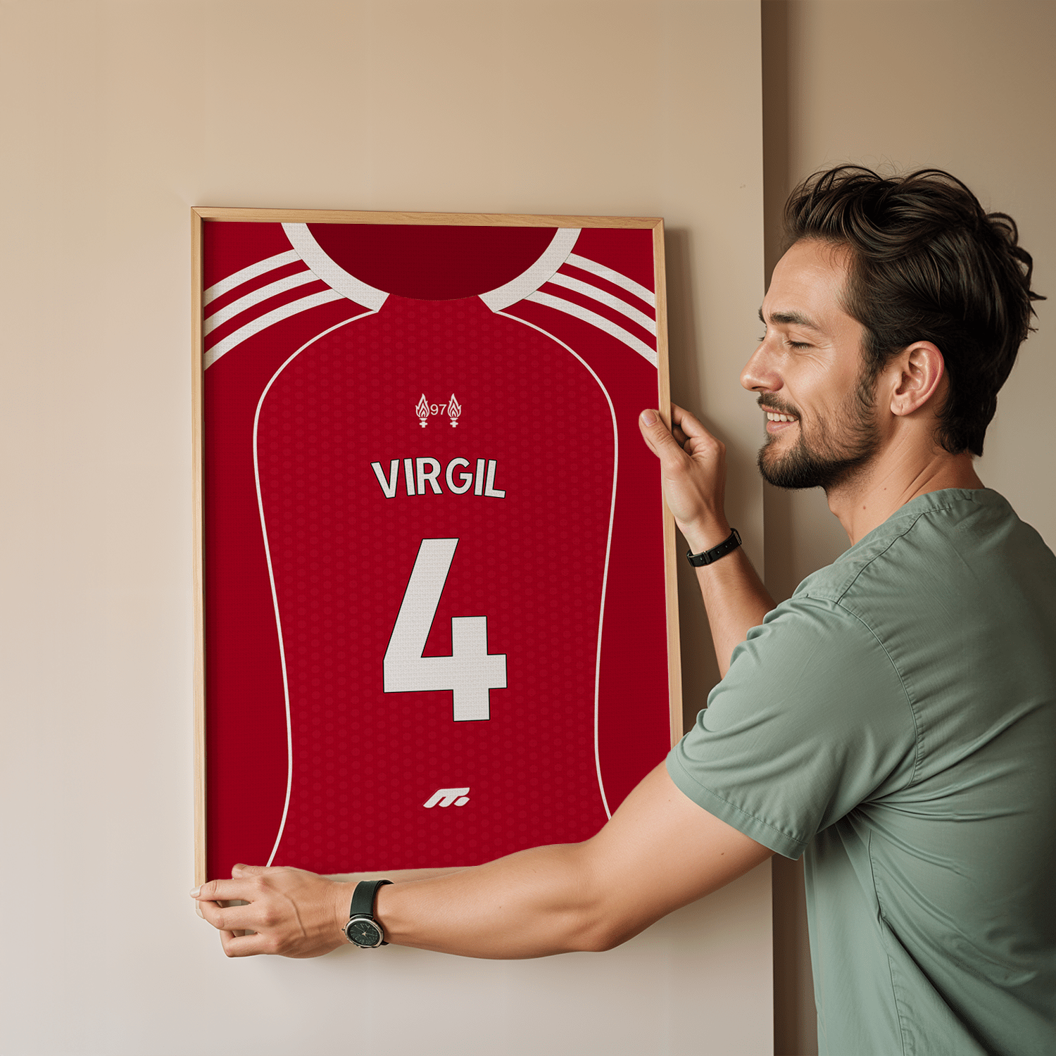 Affiche Liverpool FC football personnalisable à imprimer