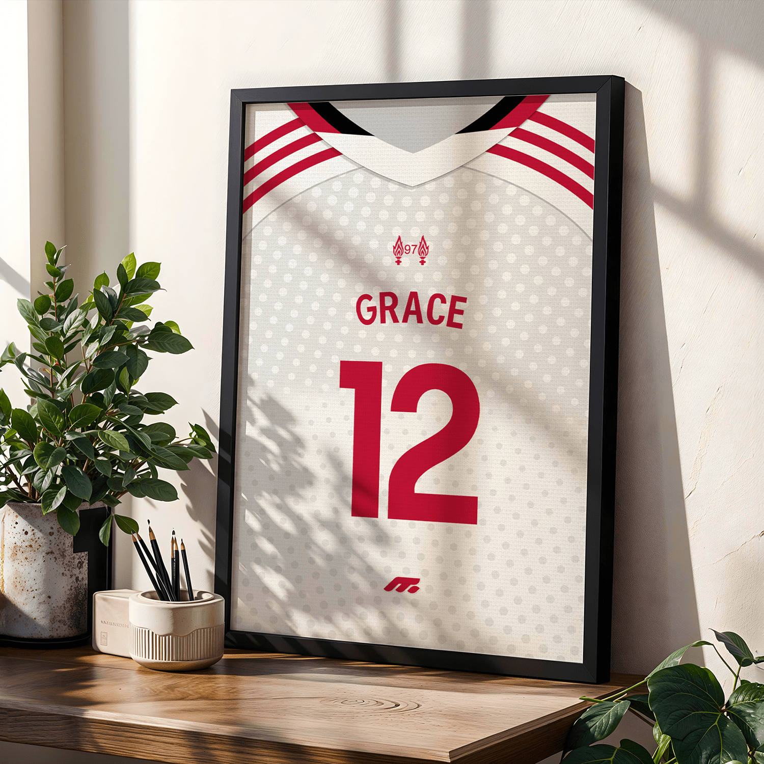 Affiche LIVERPOOL football personnalisable à imprimer