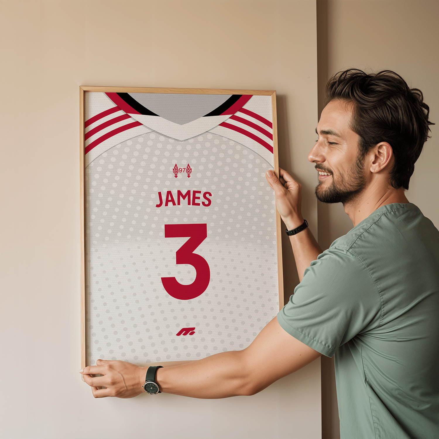 Affiche LIVERPOOL football personnalisable à imprimer