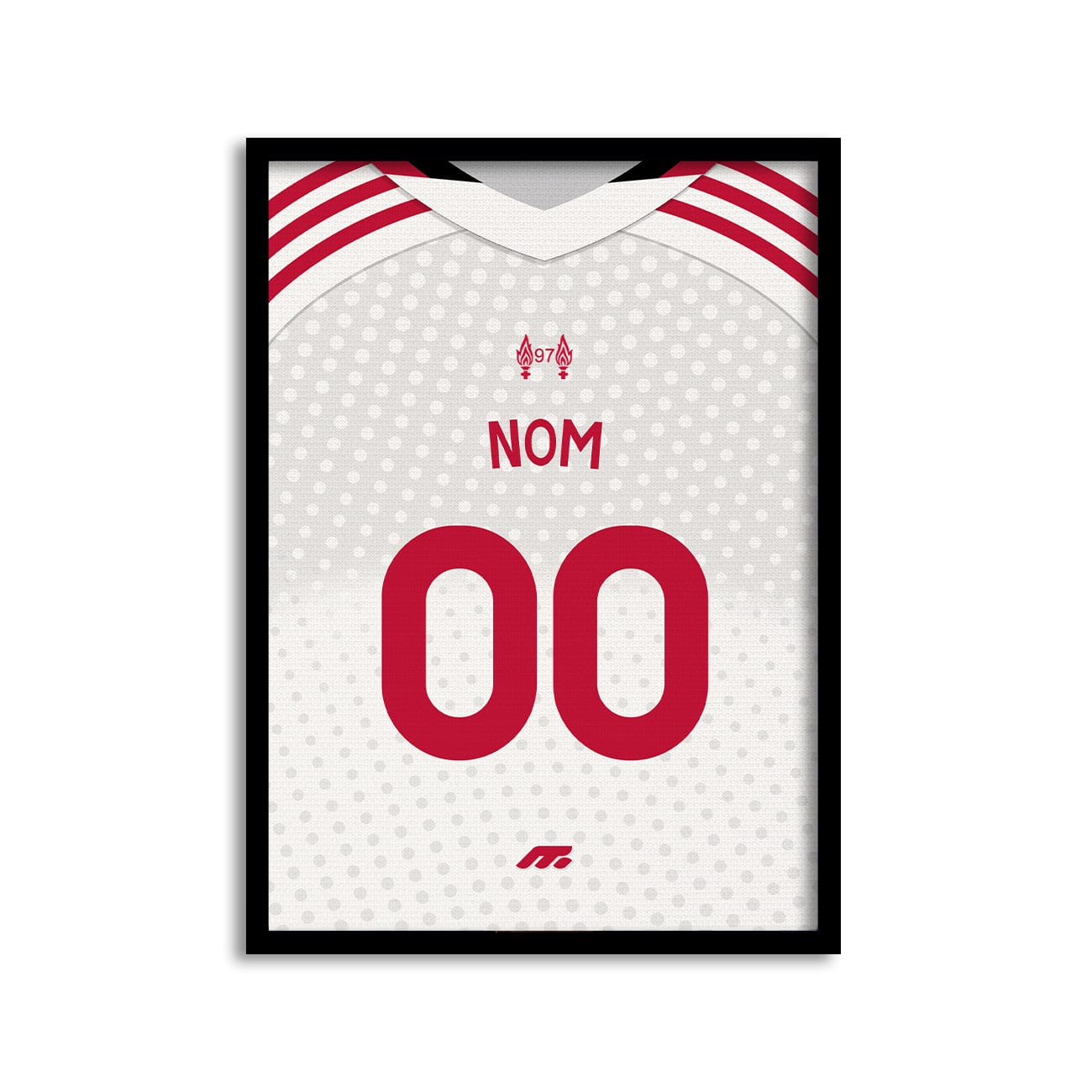 Affiche LIVERPOOL football personnalisable à imprimer