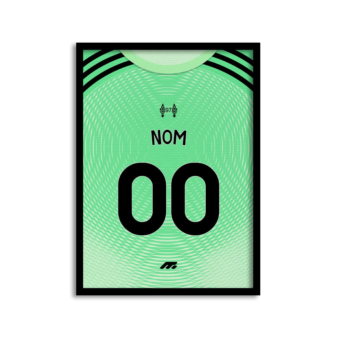 Affiche LIVERPOOL football personnalisable à imprimer