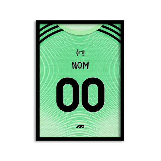 Affiche LIVERPOOL football personnalisable à imprimer