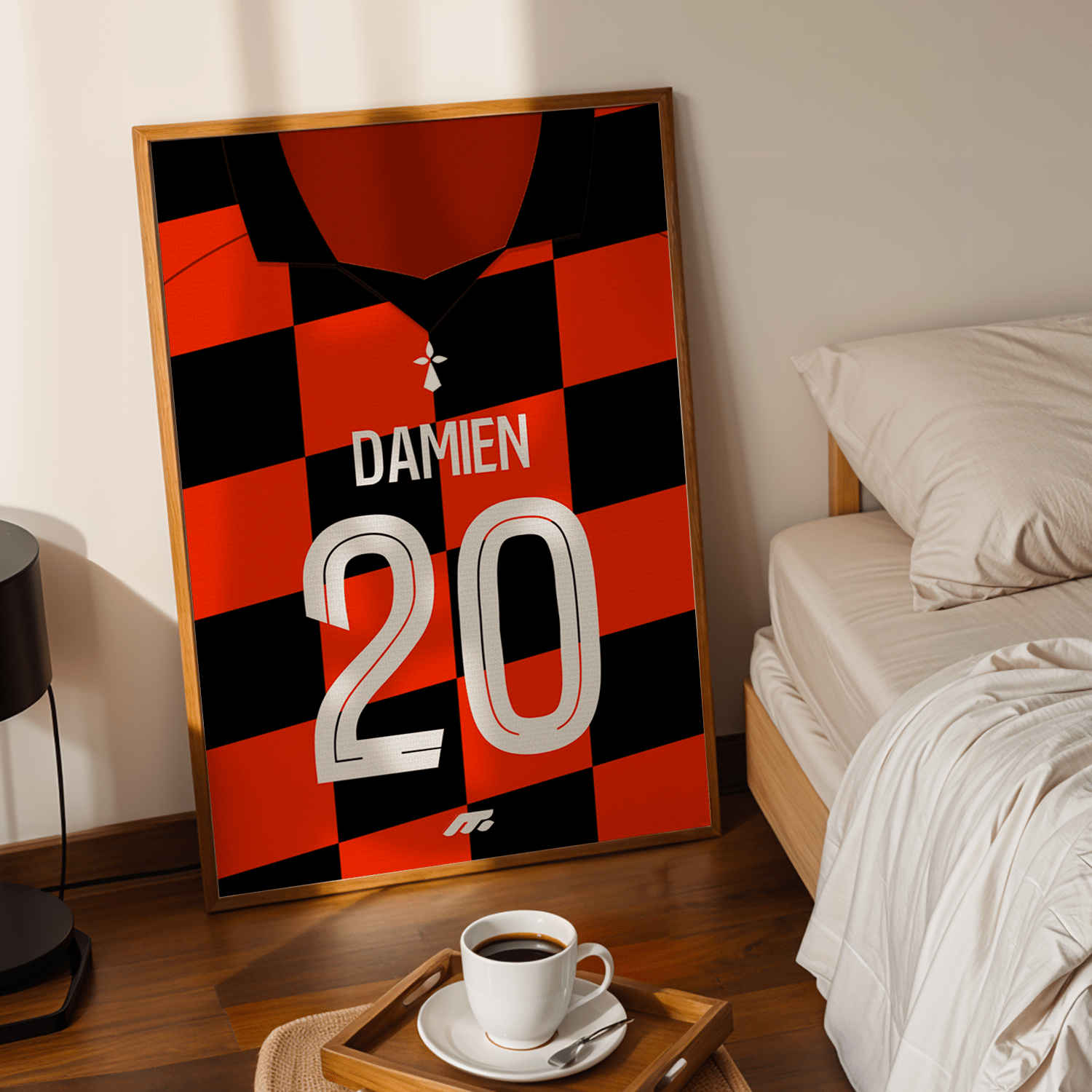 Affiche AUXERRE football personnalisable à imprimer