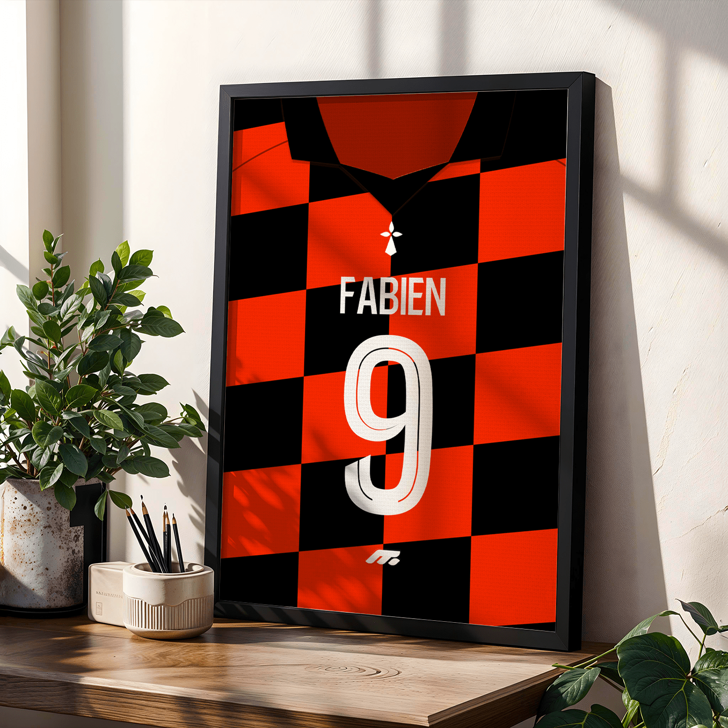 Affiche AUXERRE football personnalisable à imprimer