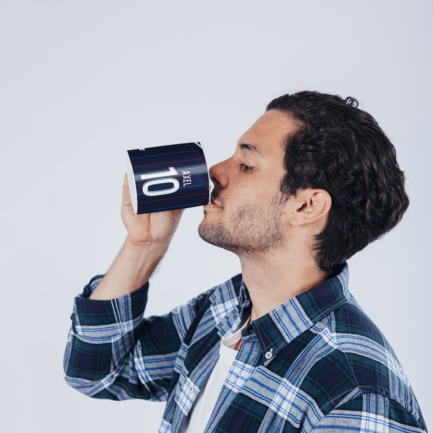 Mug Olympique lyonnais football personnalisable
