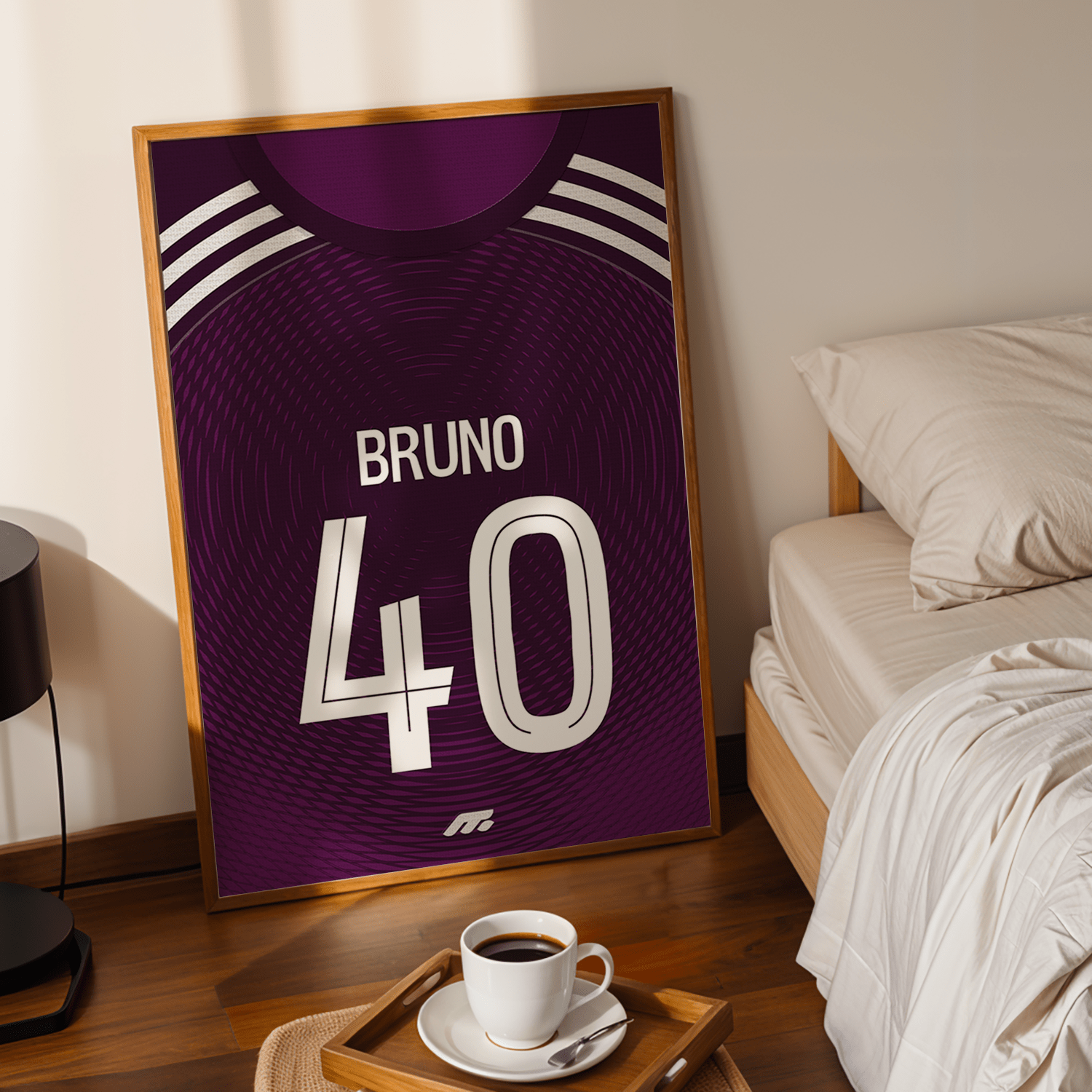 Affiche LYON football personnalisable à imprimer