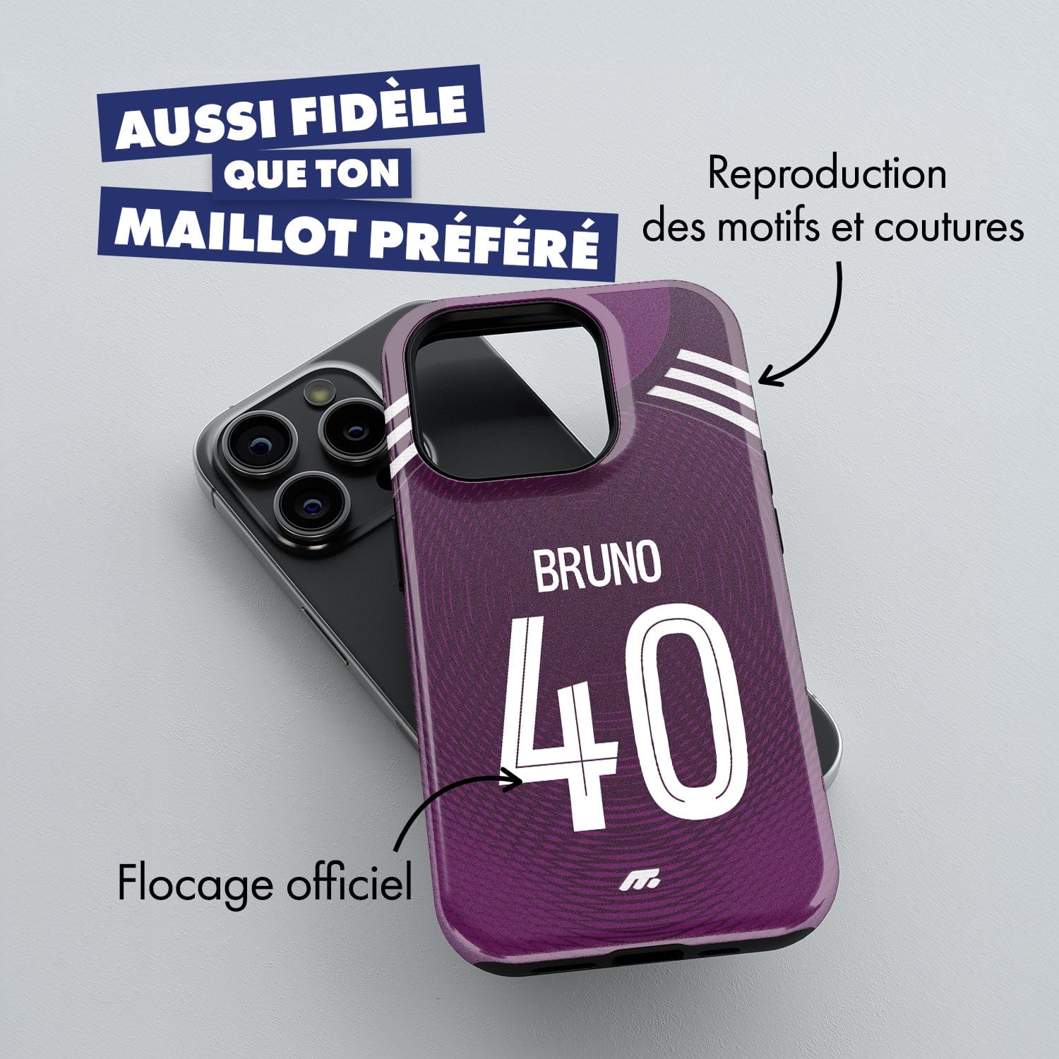Coque de téléphone LYON personnalisable pour téléphone