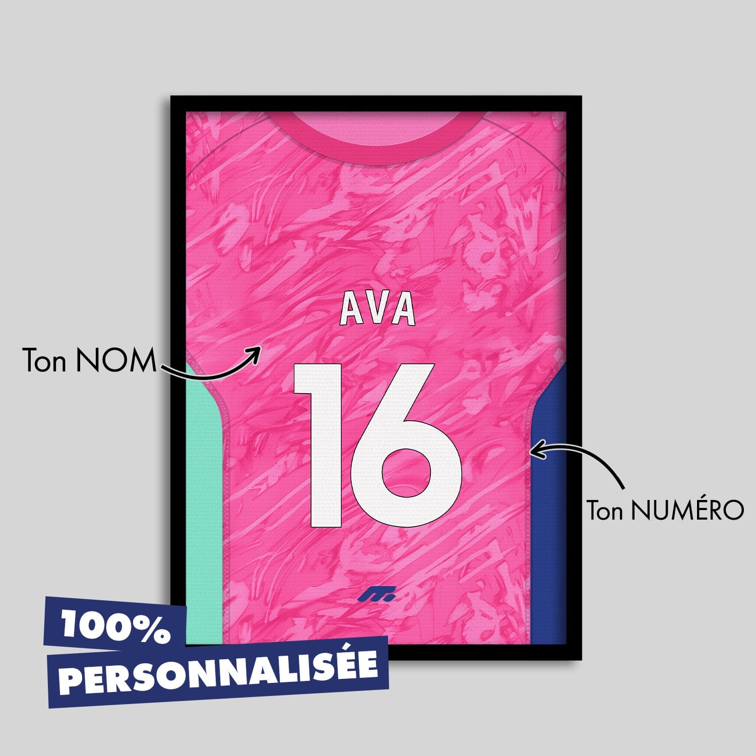 Affiche Manchester City football personnalisable à imprimer