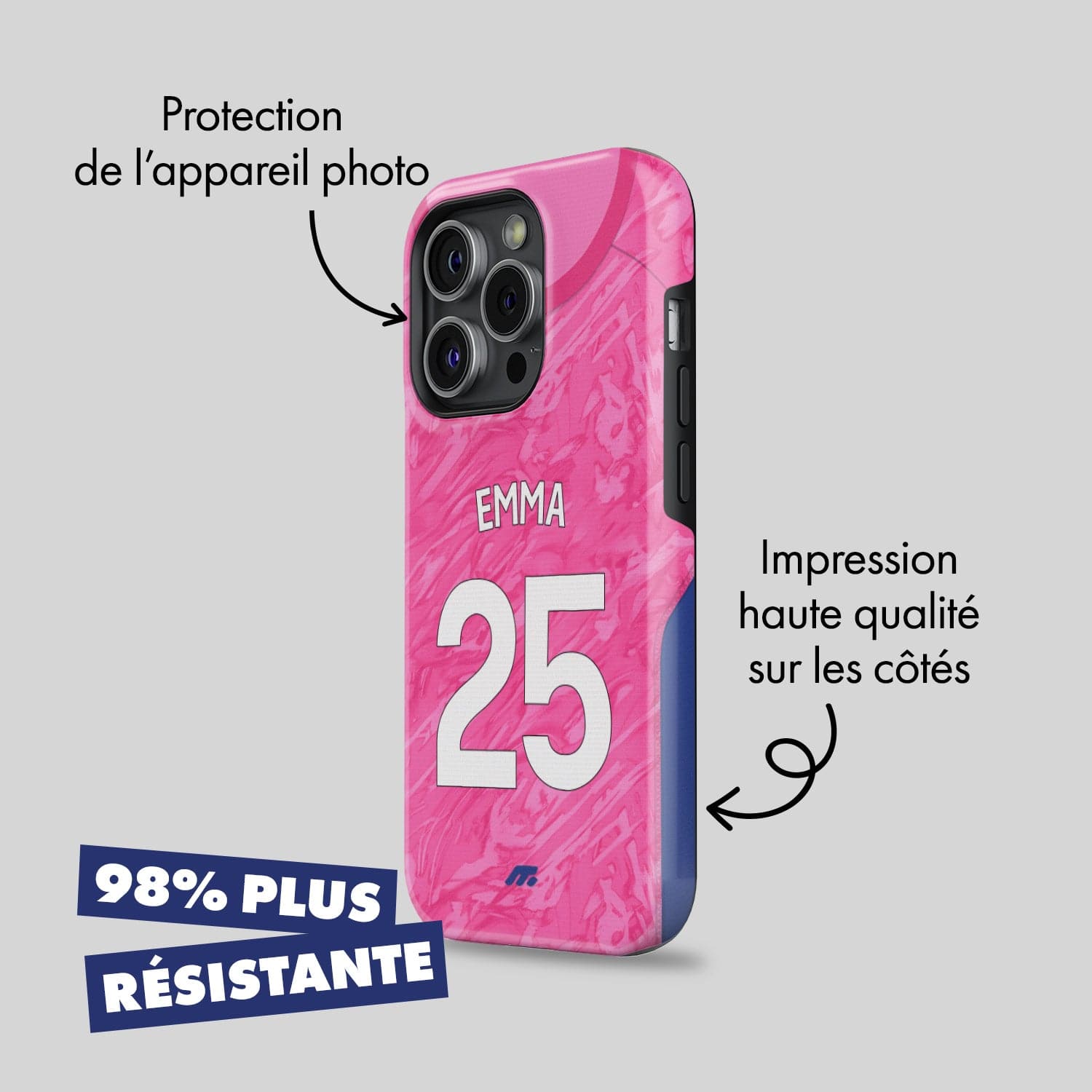 Coque Manchester City football personnalisable pour téléphone