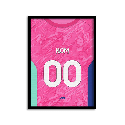 Affiche Manchester City football personnalisable à imprimer