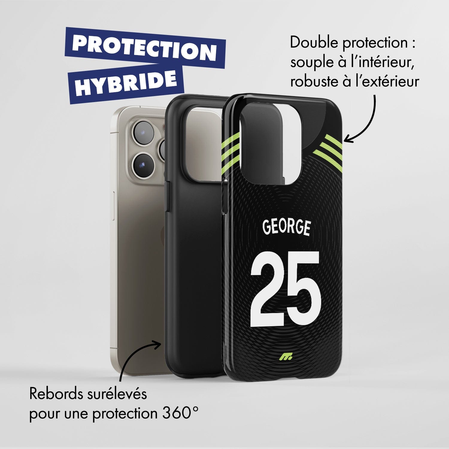 Coque Manchester United football personnalisable pour téléphone