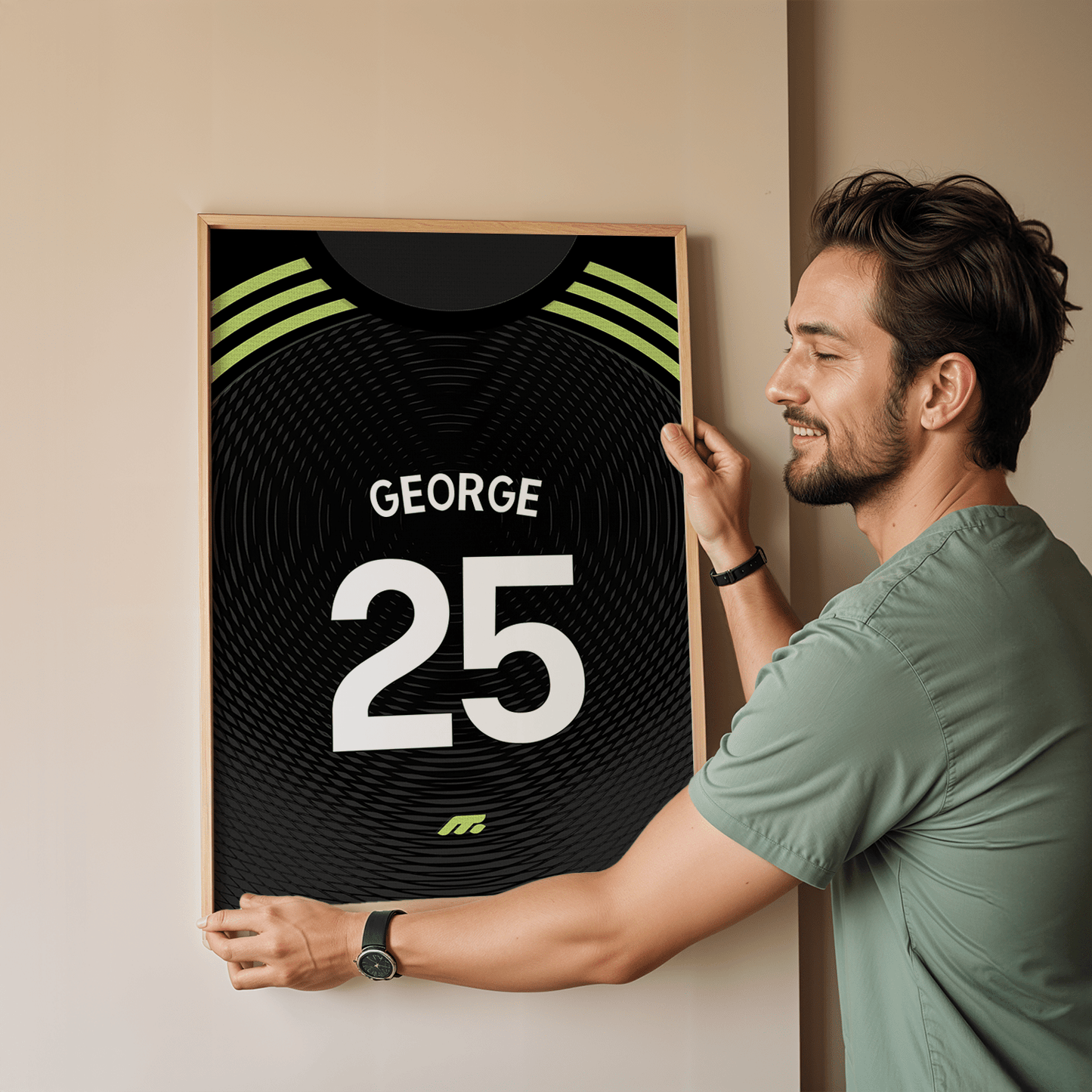 Affiche Manchester United football personnalisable à imprimer