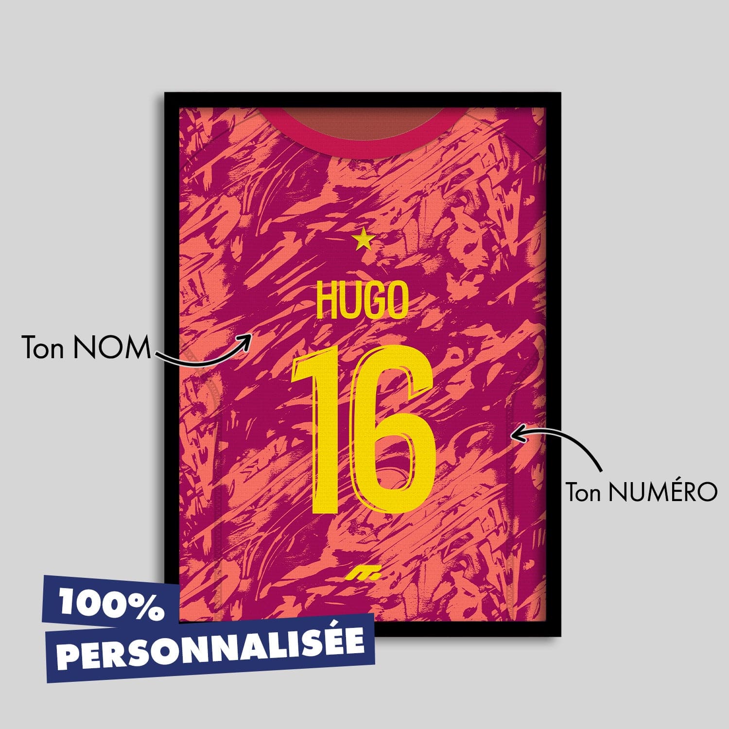 Affiche NANTES football personnalisable à imprimer