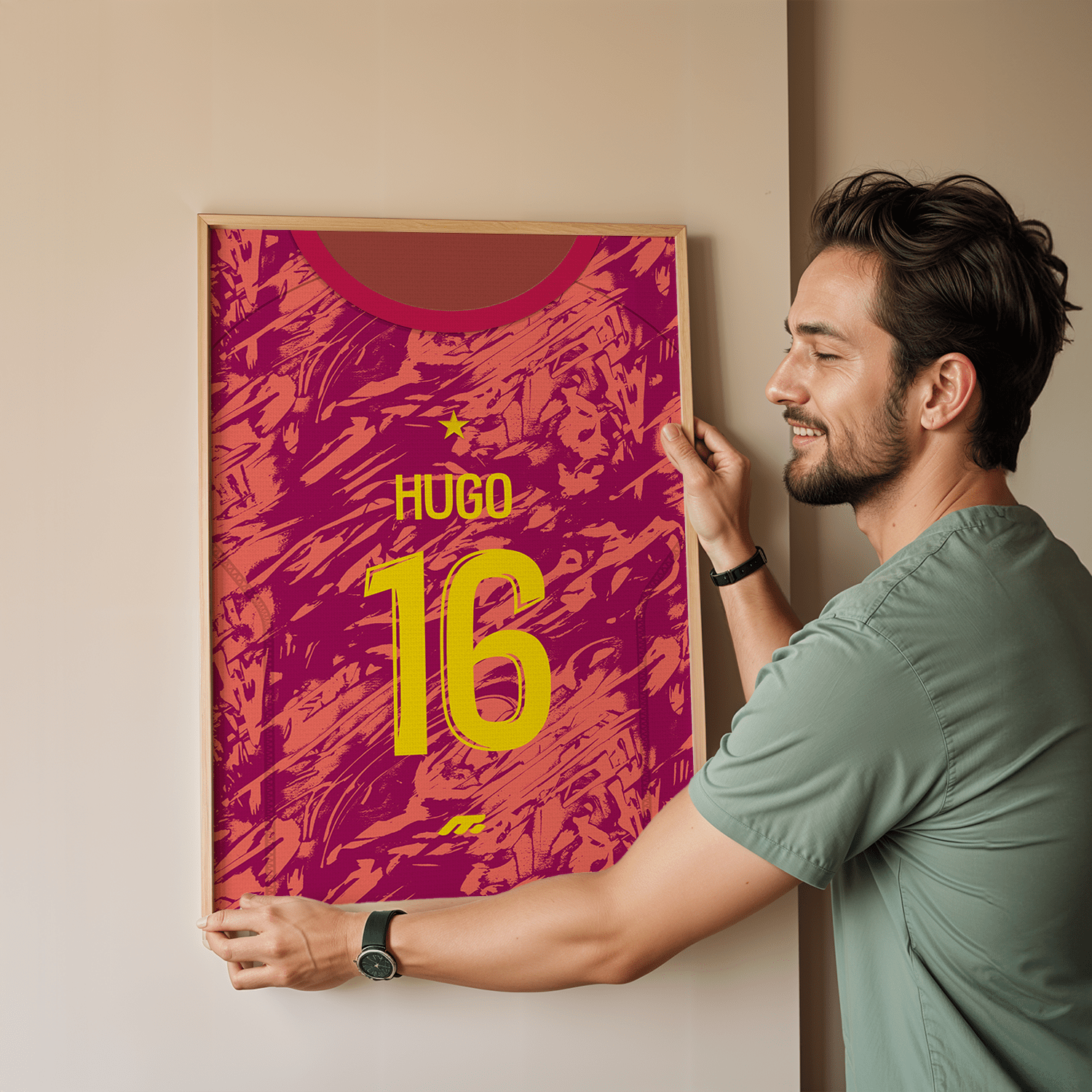 Affiche NANTES football personnalisable à imprimer