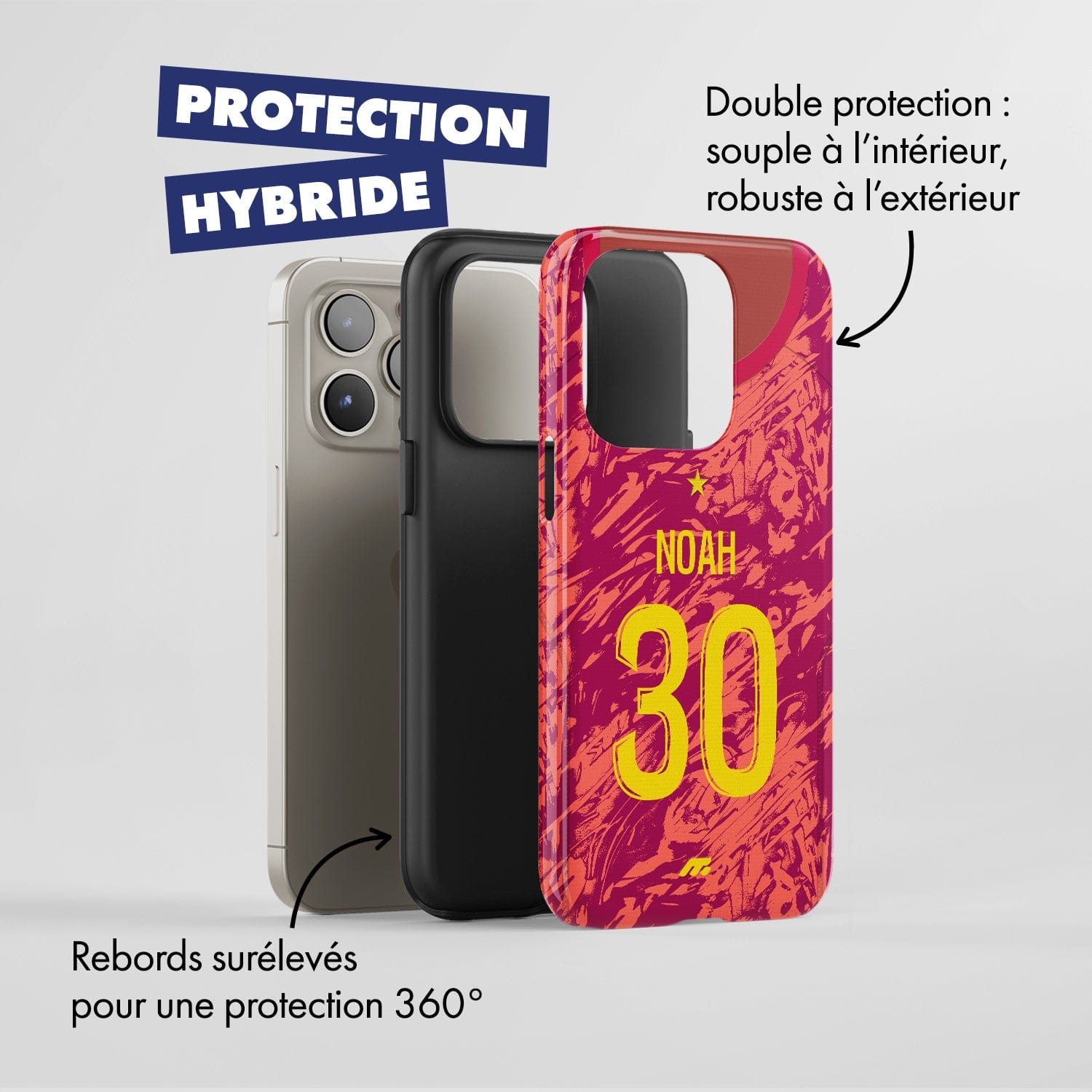 Coque de téléphone NANTES personnalisable pour téléphone
