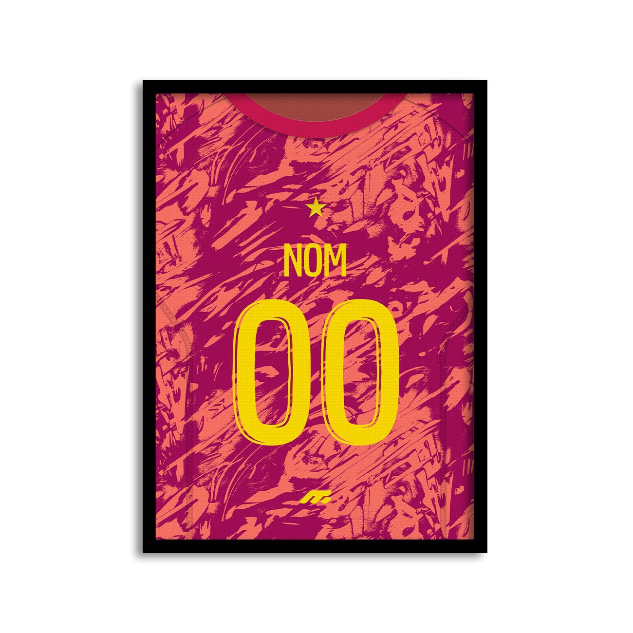 Affiche NANTES football personnalisable à imprimer