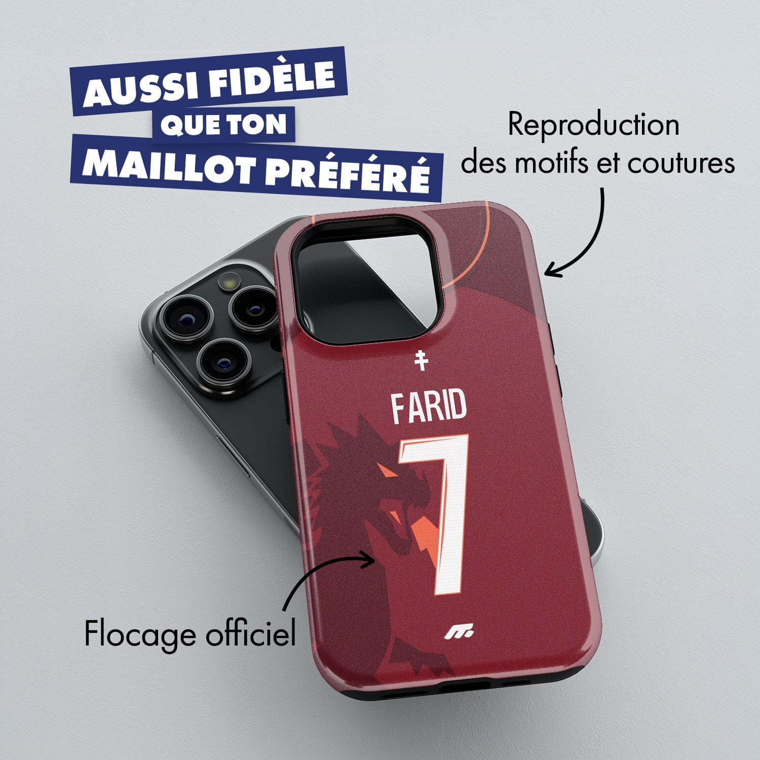 Coque de téléphone METZ personnalisable pour téléphone