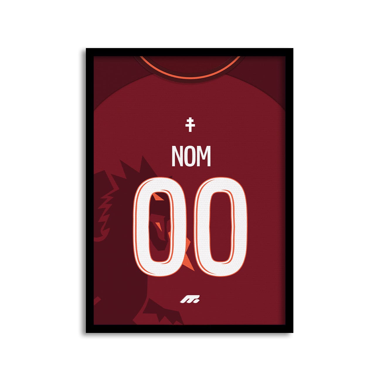 Affiche METZ football personnalisable à imprimer