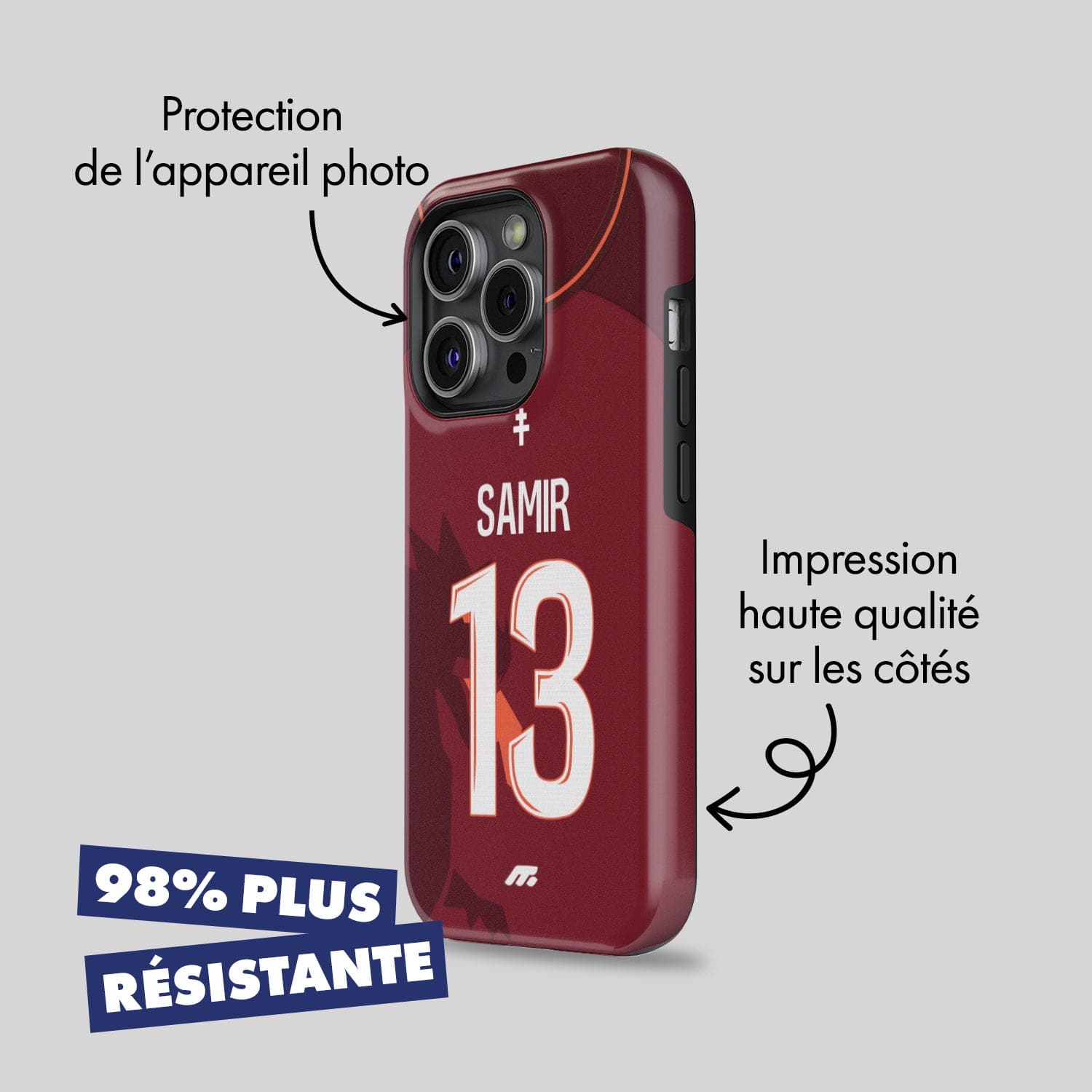 Coque de téléphone METZ personnalisable pour téléphone