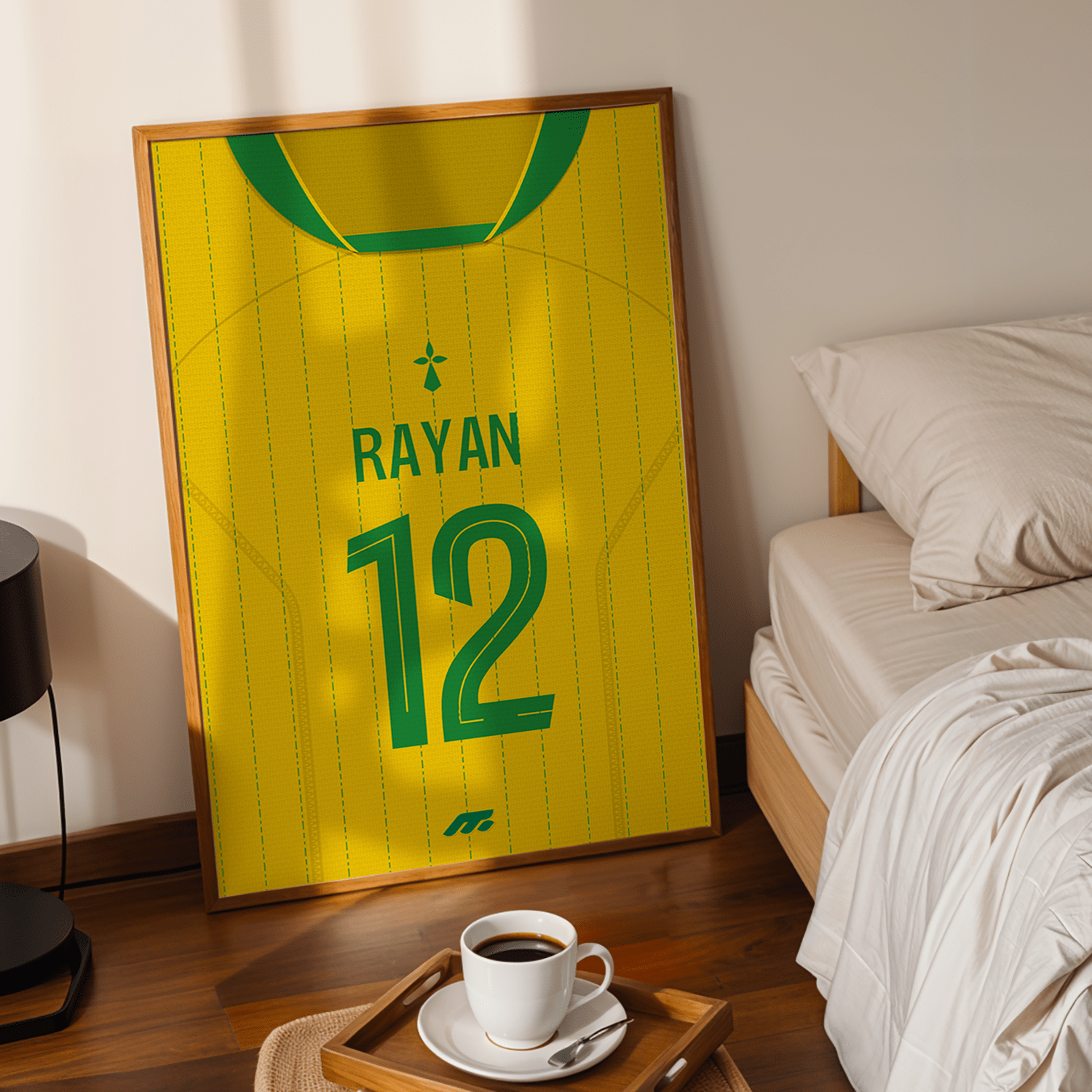 Affiche FC Nantes football personnalisable à imprimer