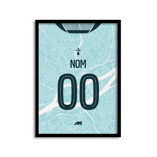 Affiche NANTES football personnalisable à imprimer