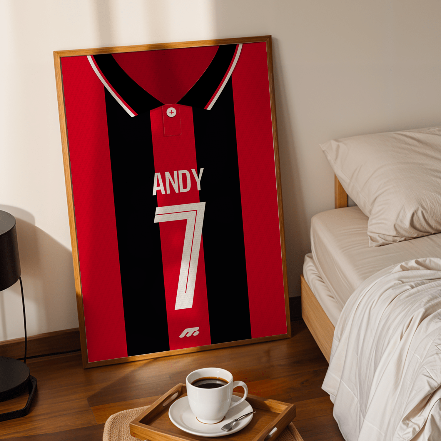 Affiche OGC Nice football personnalisable à imprimer