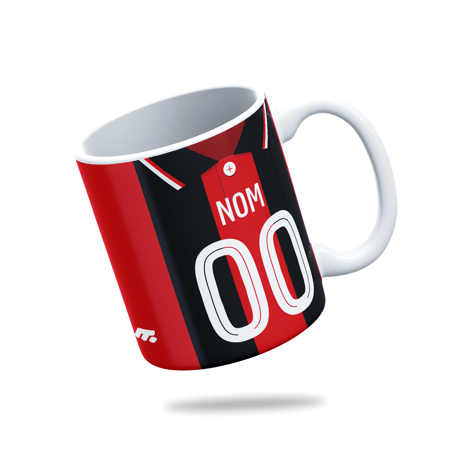 Mug OGC Nice football personnalisable