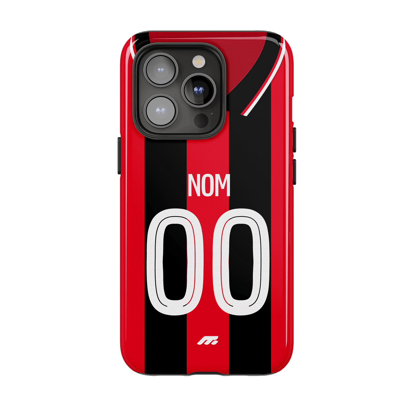 Coque OGC Nice football personnalisable pour téléphone