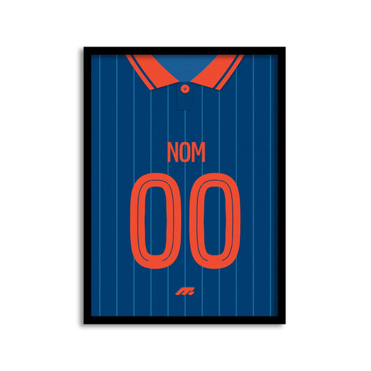 Affiche NICE football personnalisable à imprimer