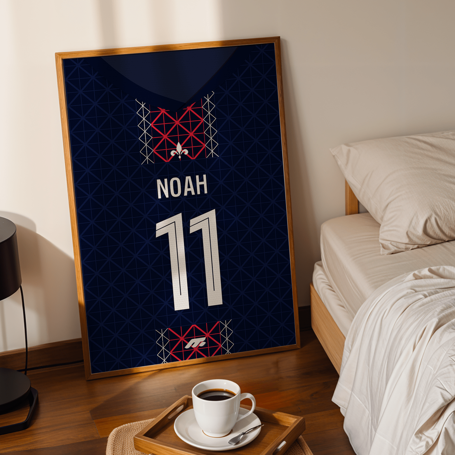 Affiche Paris Saint-Germain football personnalisable à imprimer