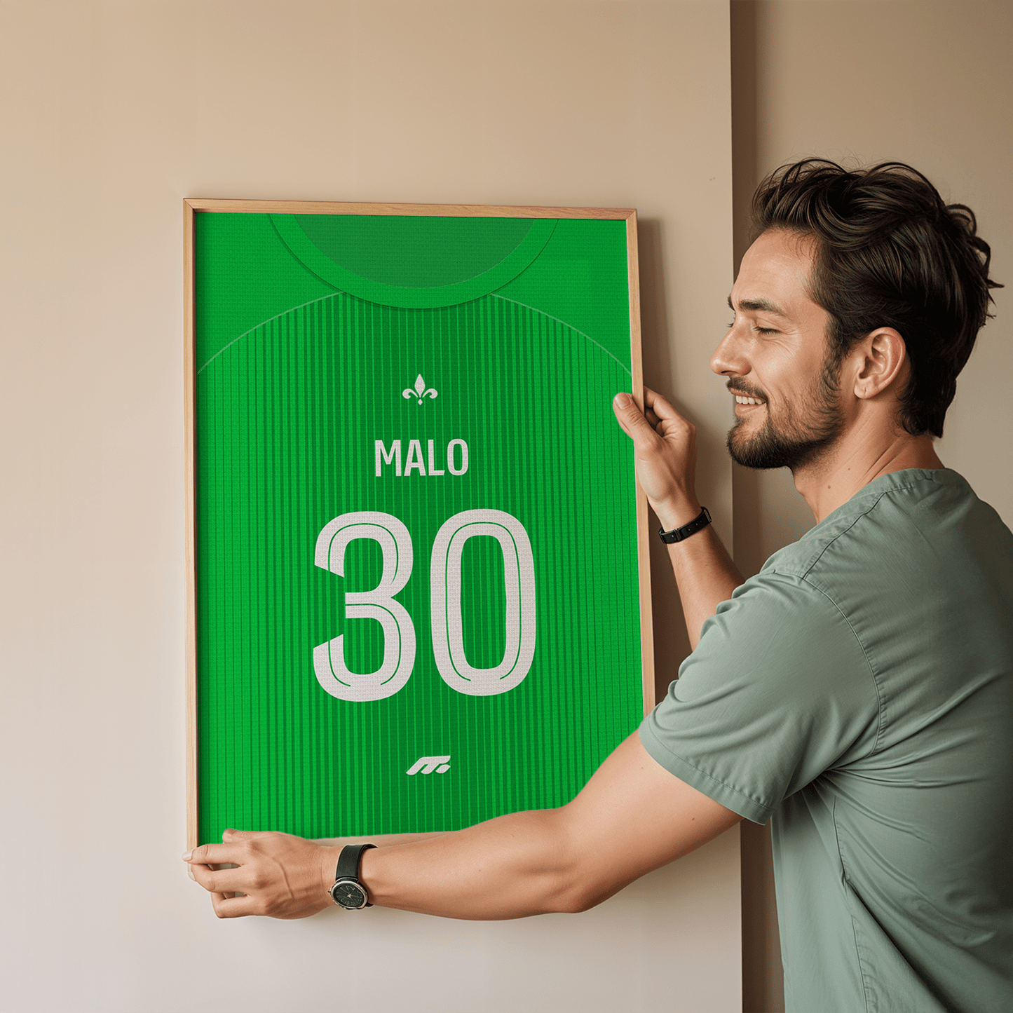 Affiche Paris Saint-Germain football personnalisable à imprimer