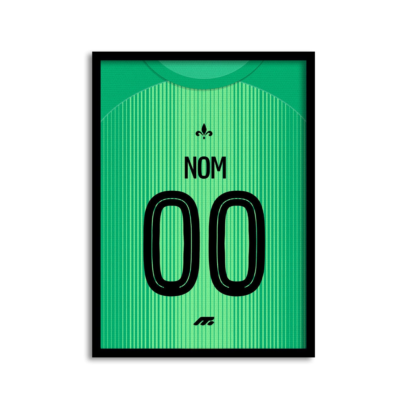 Affiche Paris Saint-Germain football personnalisable à imprimer