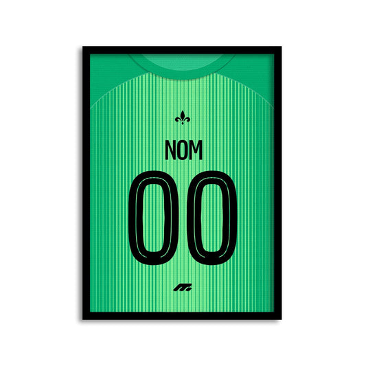 Affiche Paris Saint-Germain football personnalisable à imprimer