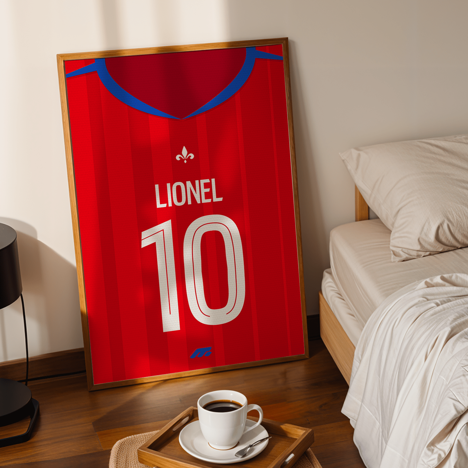 Affiche NICE football personnalisable à imprimer