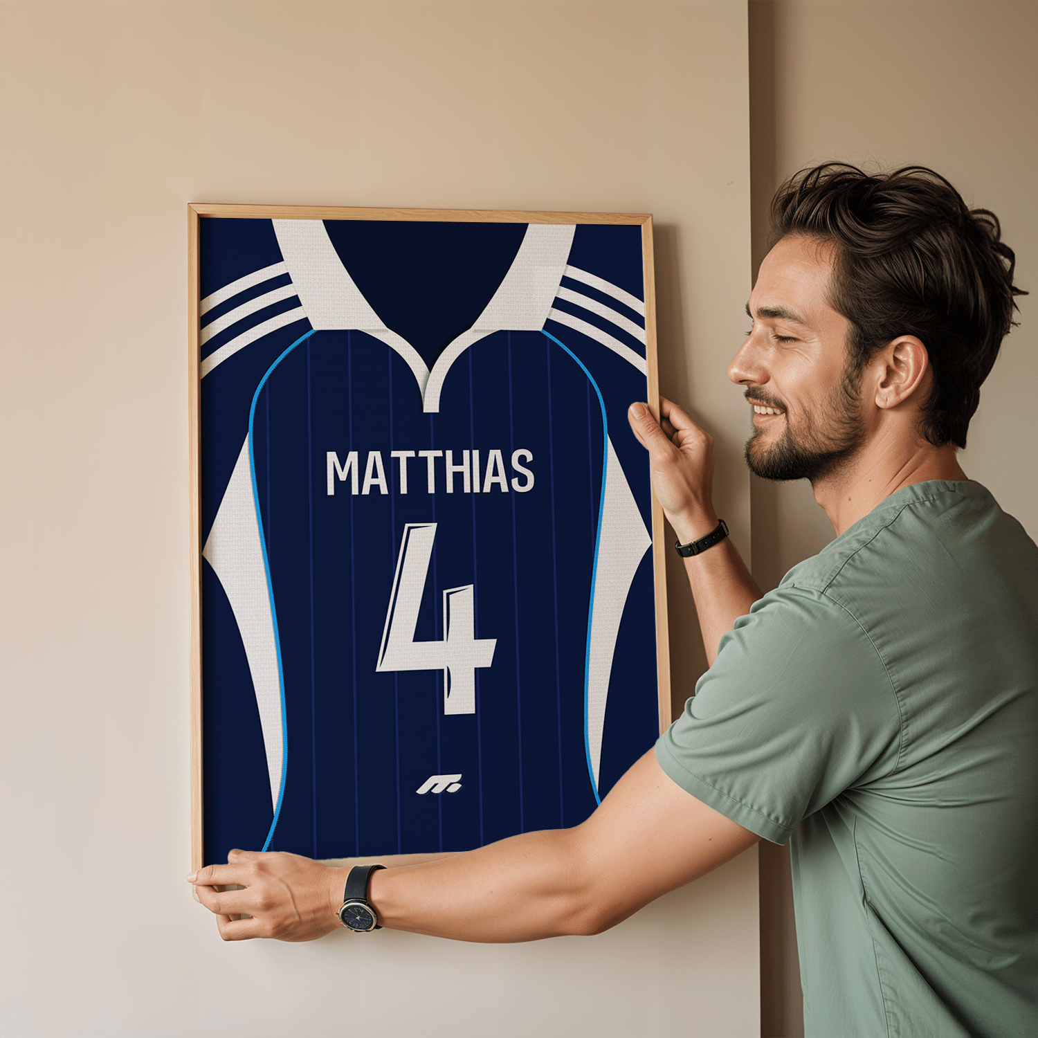 Affiche PARIS FC football personnalisable à imprimer