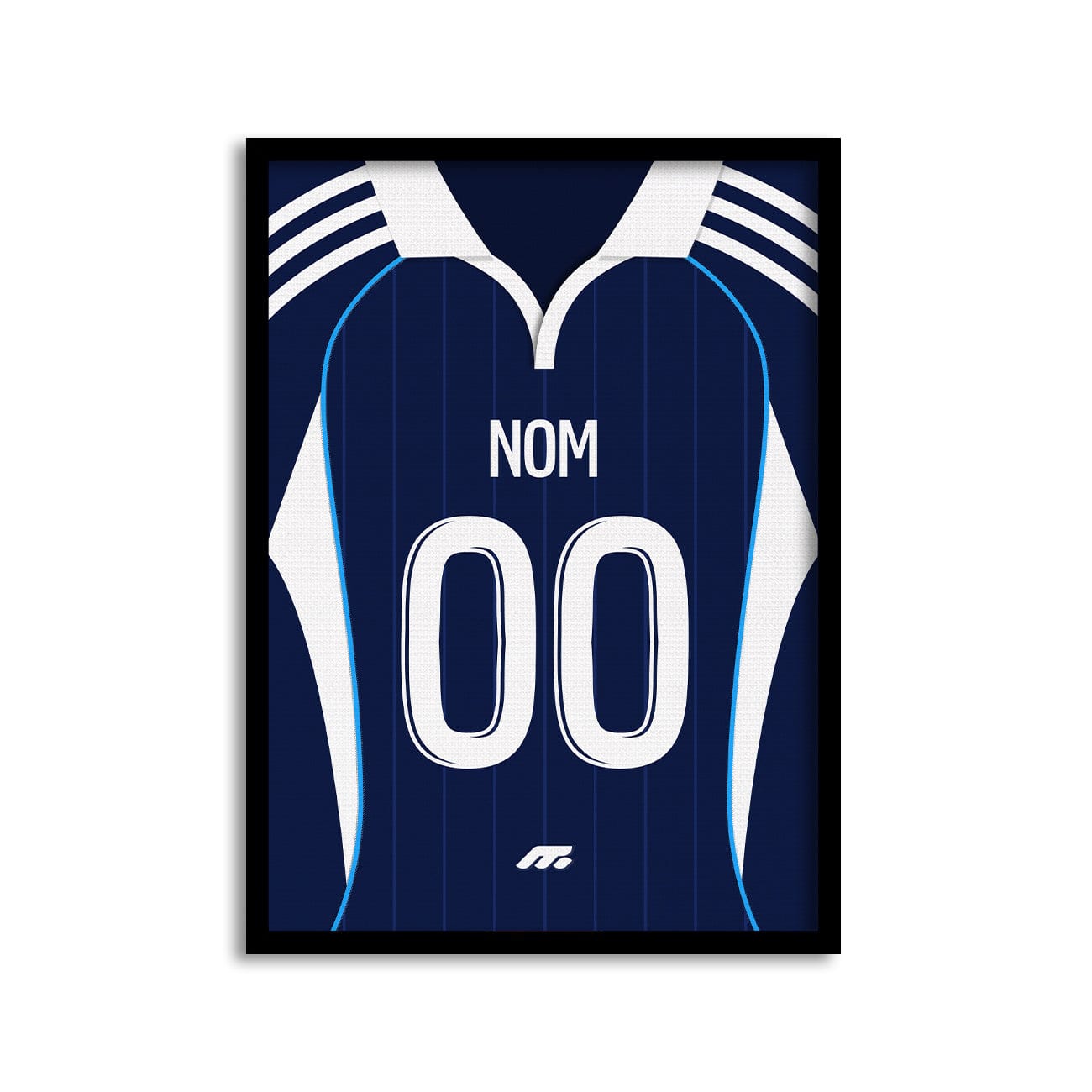 Affiche PARIS FC football personnalisable à imprimer