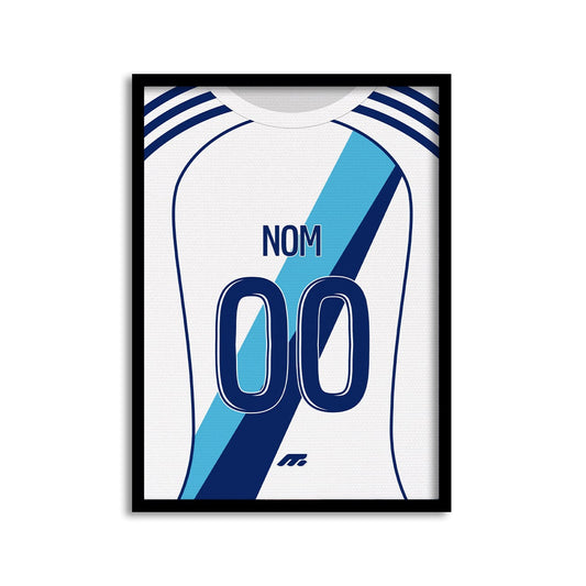 Affiche PARIS FC football personnalisable à imprimer