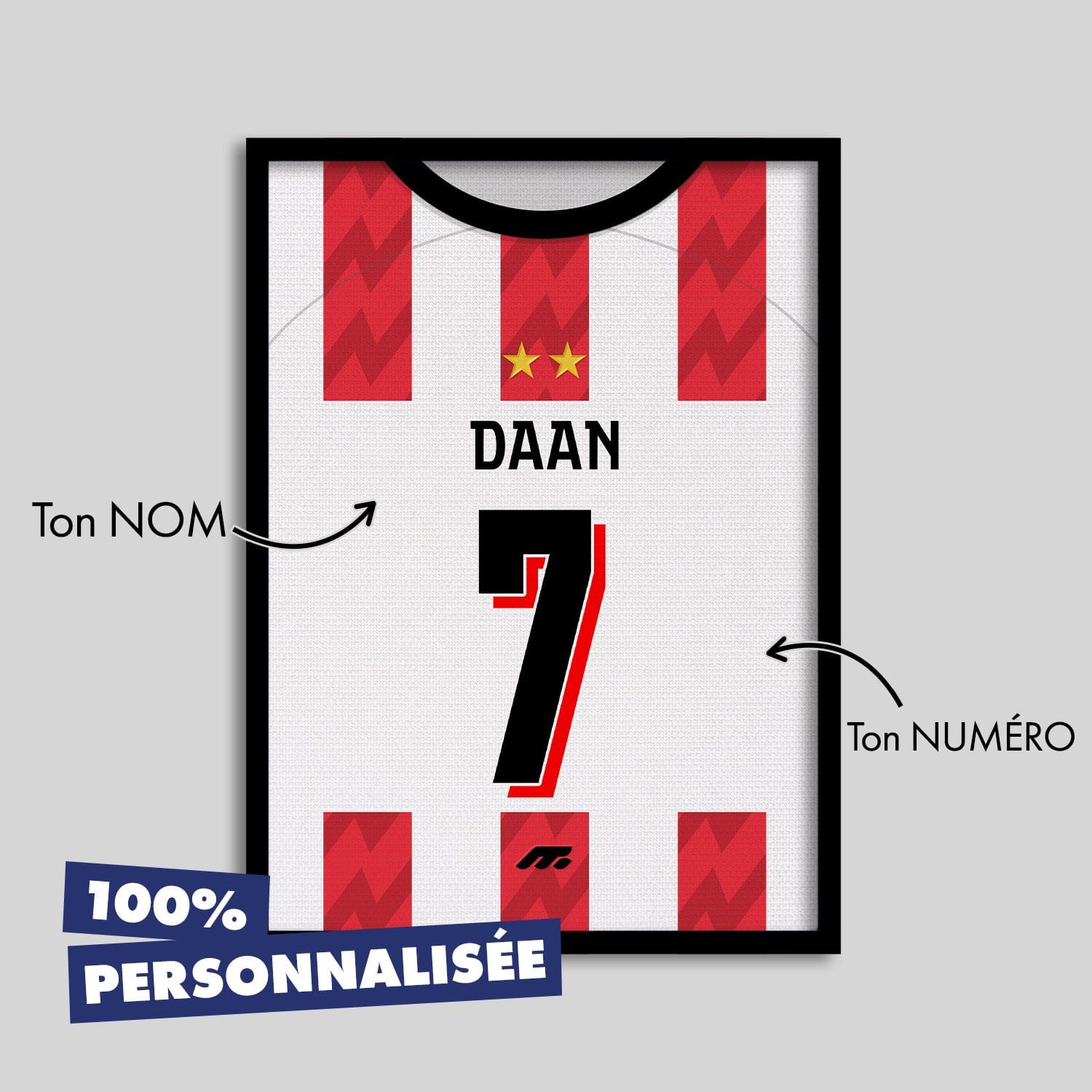 Affiche PSV football personnalisable à imprimer