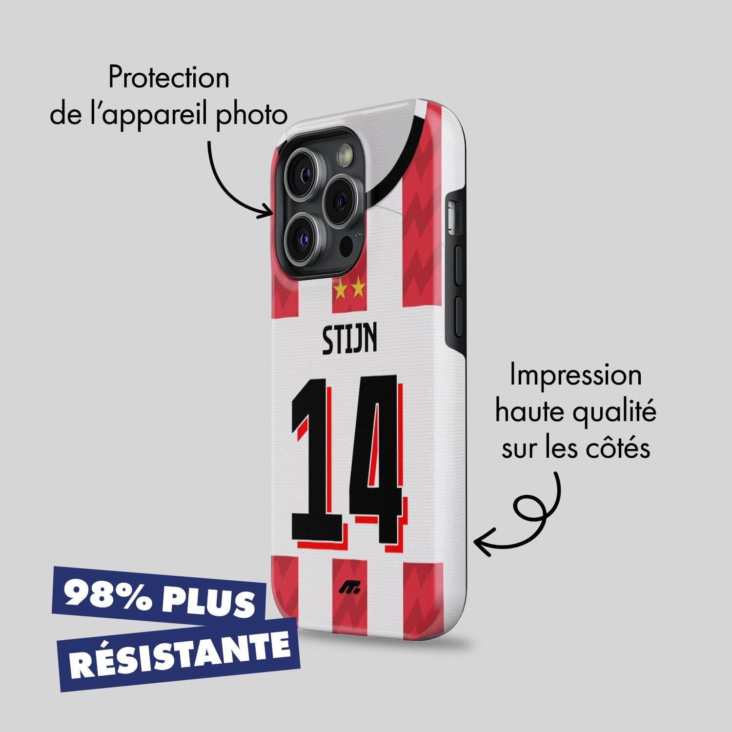 Coque de téléphone PSV personnalisable pour téléphone