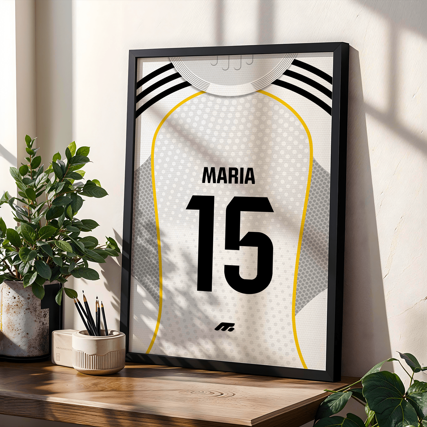 Affiche Real Madrid CF football personnalisable à imprimer