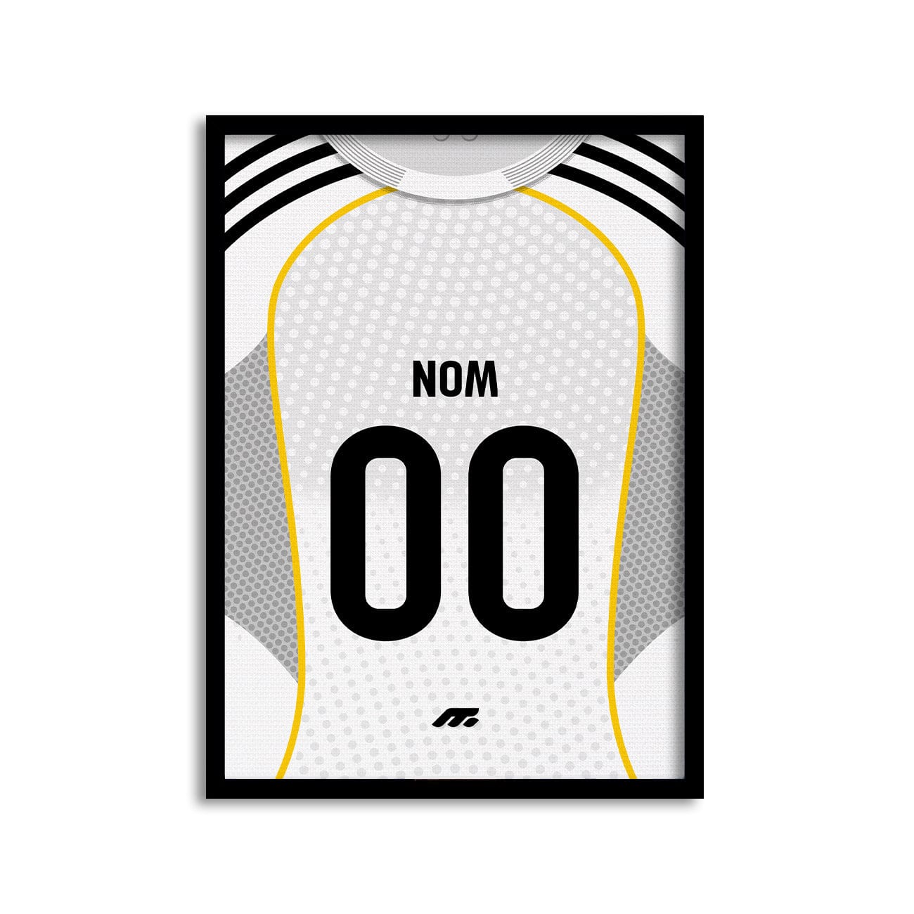 Affiche Real Madrid CF football personnalisable à imprimer