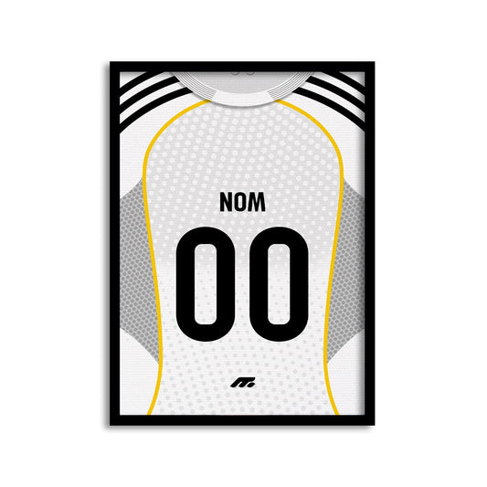 Affiche Real Madrid CF football personnalisable à imprimer