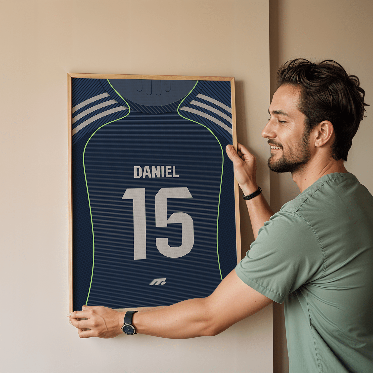 Affiche Real Madrid CF football personnalisable à imprimer