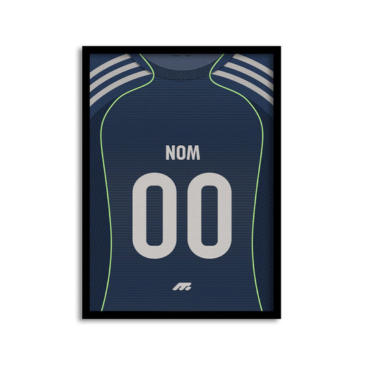 Affiche Real Madrid CF football personnalisable à imprimer