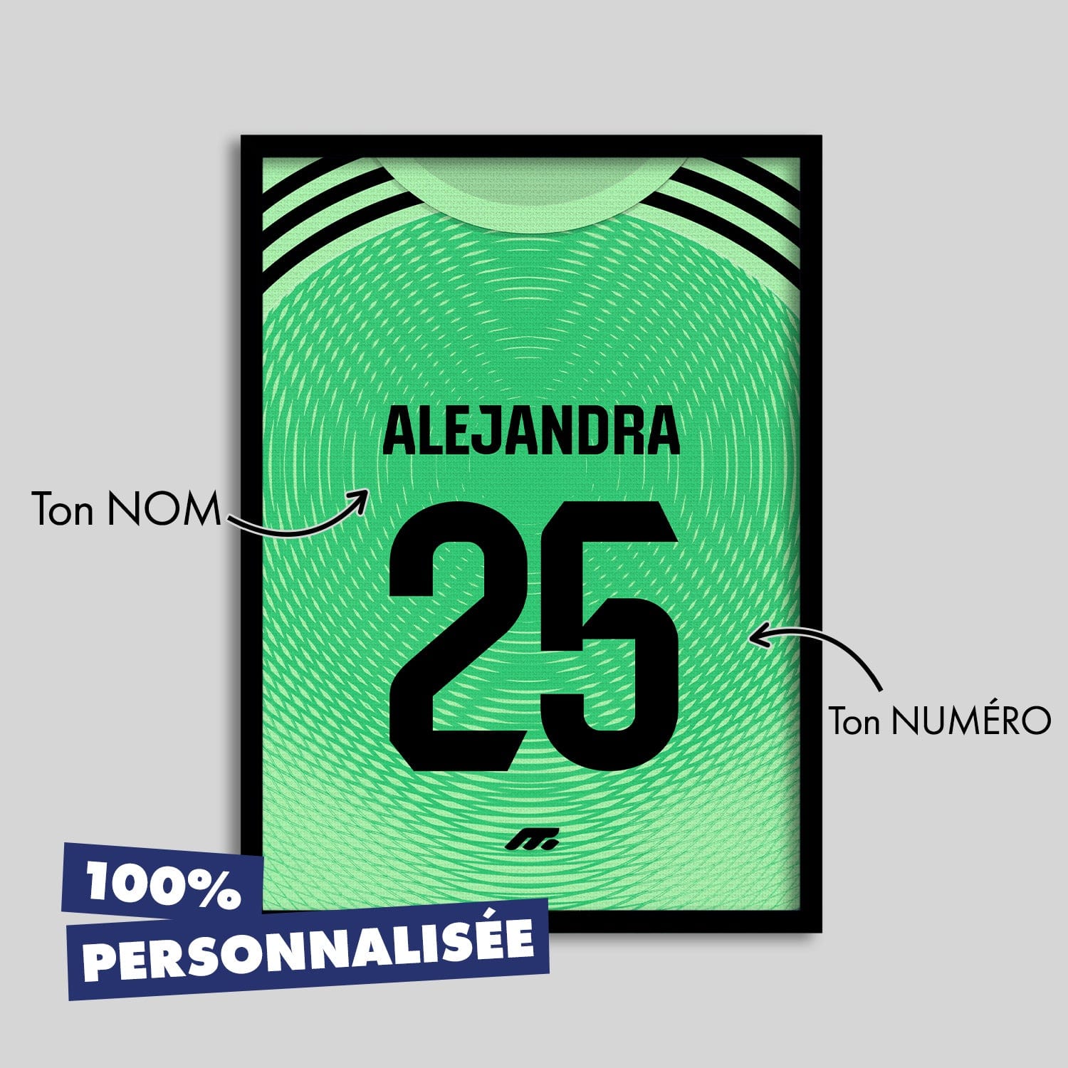 Affiche Real Madrid CF football personnalisable à imprimer