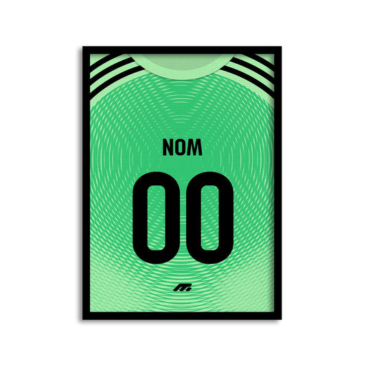 Affiche Real Madrid CF football personnalisable à imprimer