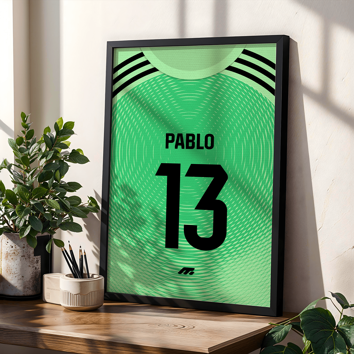 Affiche Real Madrid CF football personnalisable à imprimer